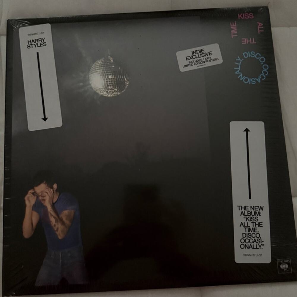 Harry Styles NWT | Kiss All the Time Indie exclusive with limited edition poster